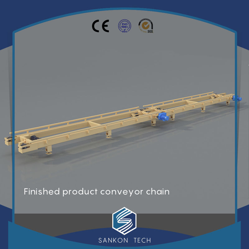 150000M3 Convey Chain Semi Automatic Block Making Machine